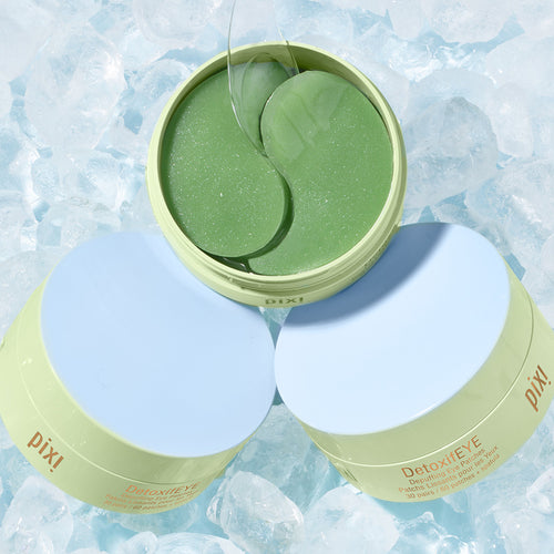 Pixi DetoxifEYE Depuffing Eye Patches with cucumbers