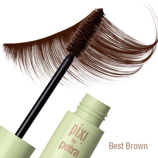 Large Lash Mascara in Best Brown swipe
