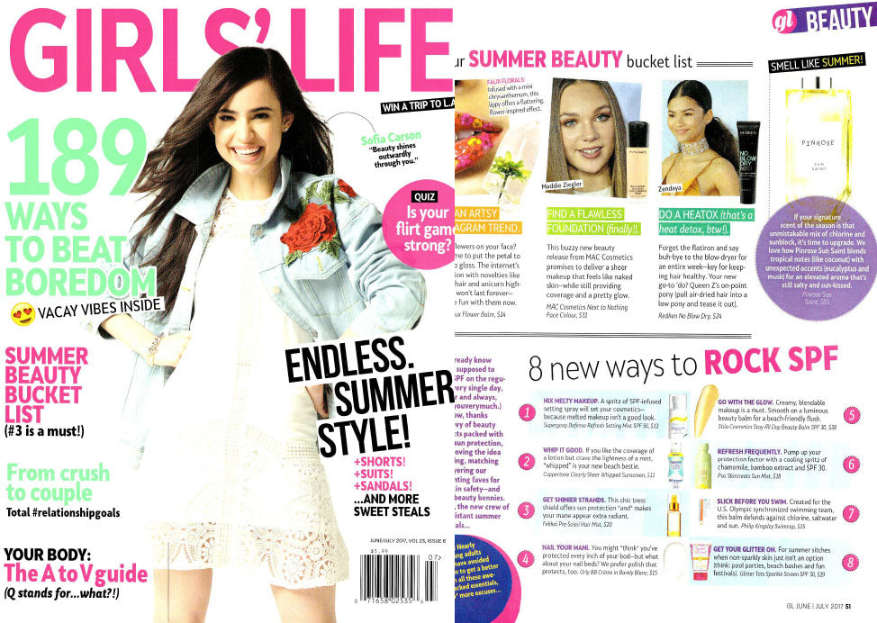 Girl's Life Magazine July 2017