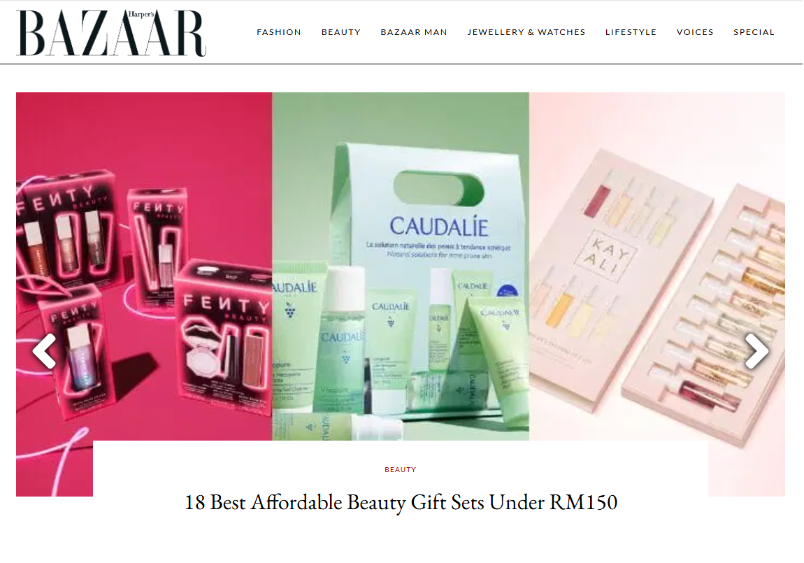 Harper's Bazaar Malaysia: 18 Best Affordable Beauty Gift Sets Under £28