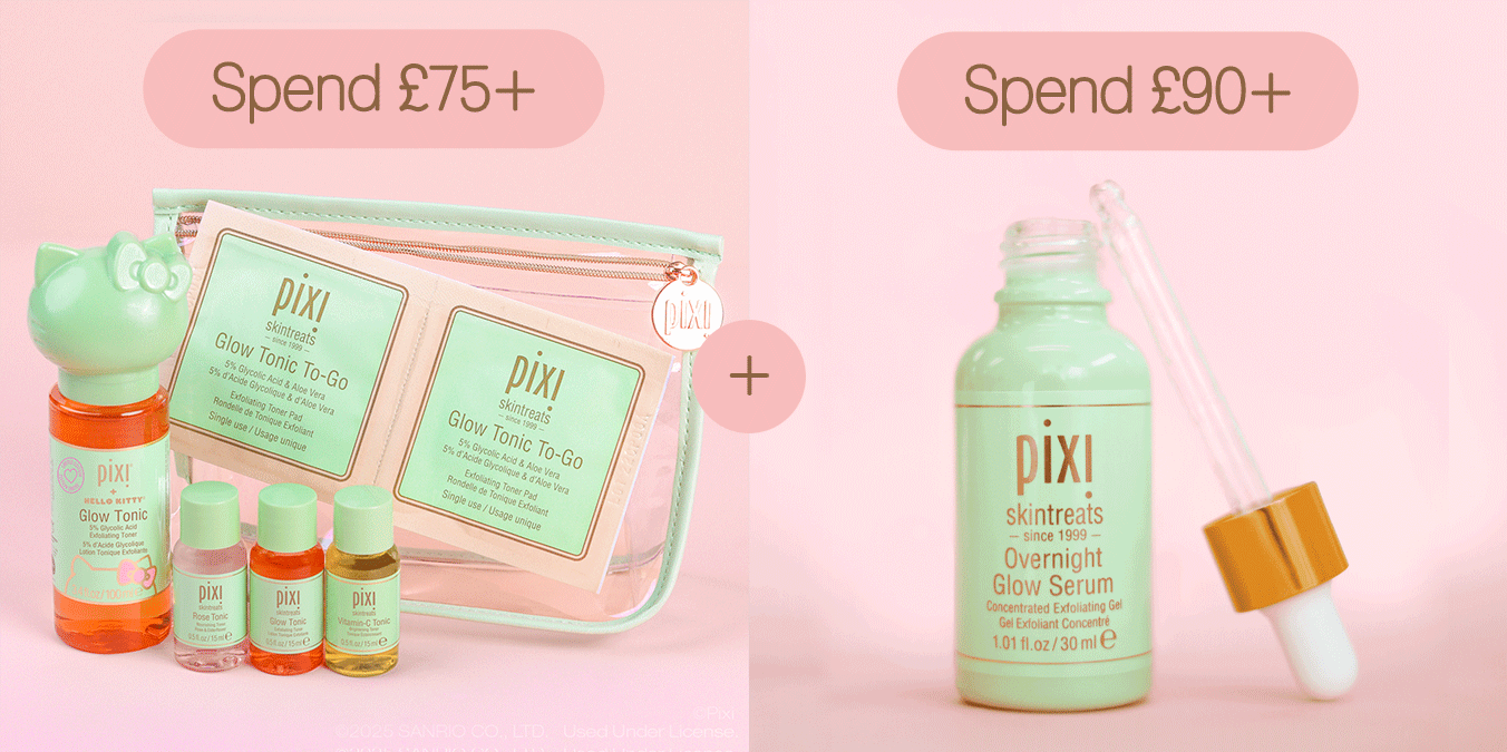 Spend 75 Receive Tonic 6-Piece Gift, Spend 90 Receive Your Serum Choice