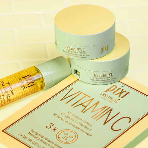 Vitamin-C Sheet Mask, Vitamin Wakeup Mist, BeautifEYE view 1